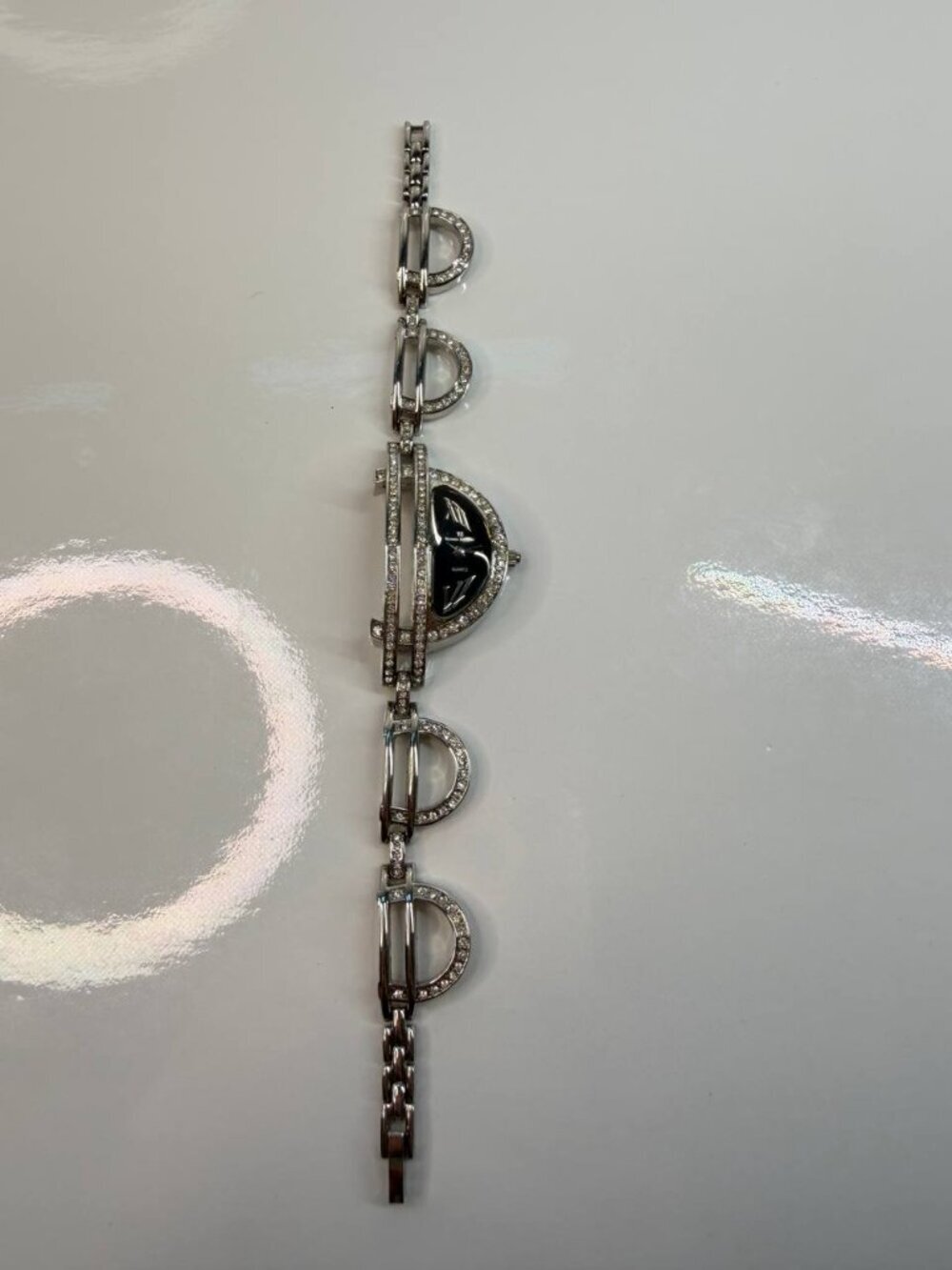 Victoria Sinclaire (VS) Crystal Accent Bracelet Watch - Picture 12 of 15